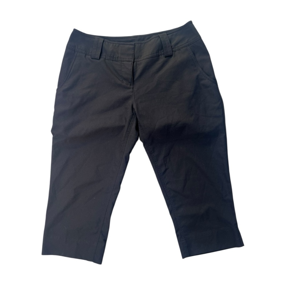 👖 Adidas ClimaCool Cropped Pants – Black – Women’s Size 4‎